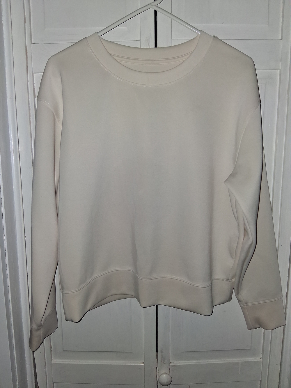 a new day Cream Lightweight Crewneck
